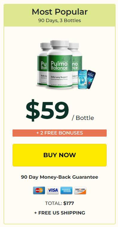 Pulmo Balance 3 bottle Buy order